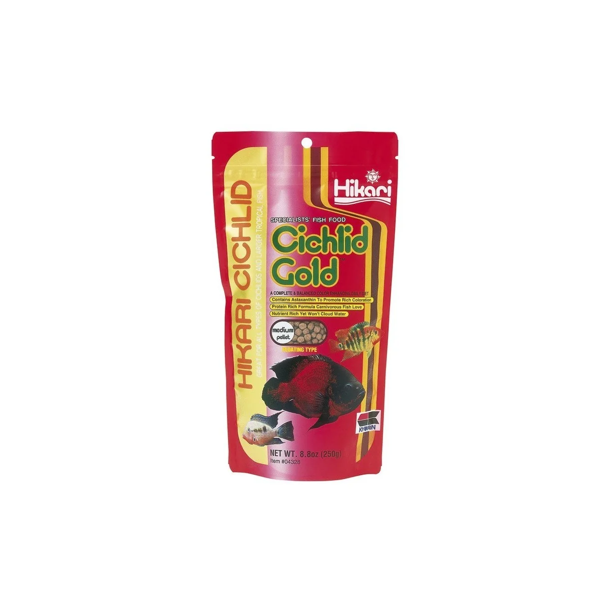 Hikari Cichlid Gold Medium 250 g - vue 3