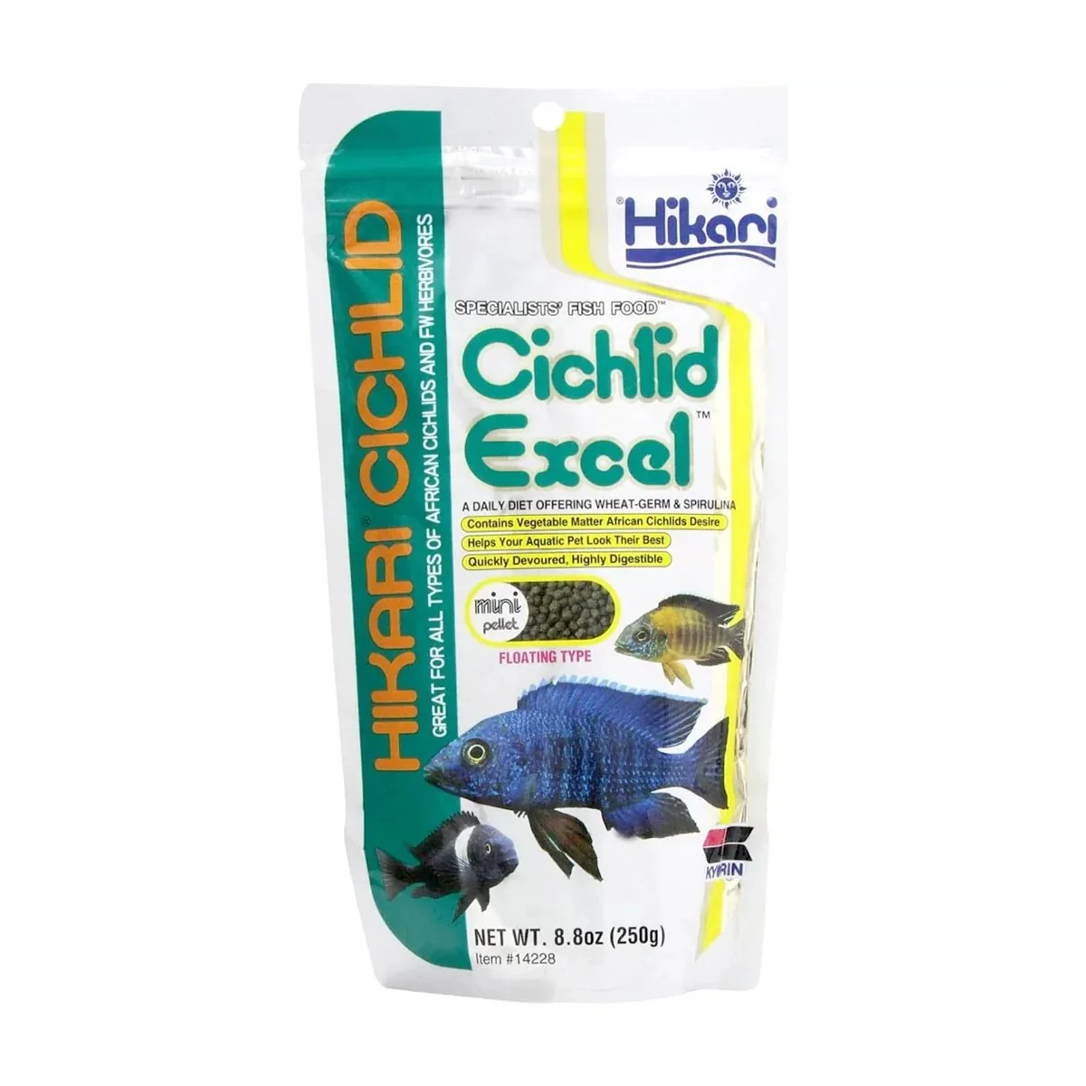 Hikari Cichlid Excel Mini Coulant 342 g - vue 2