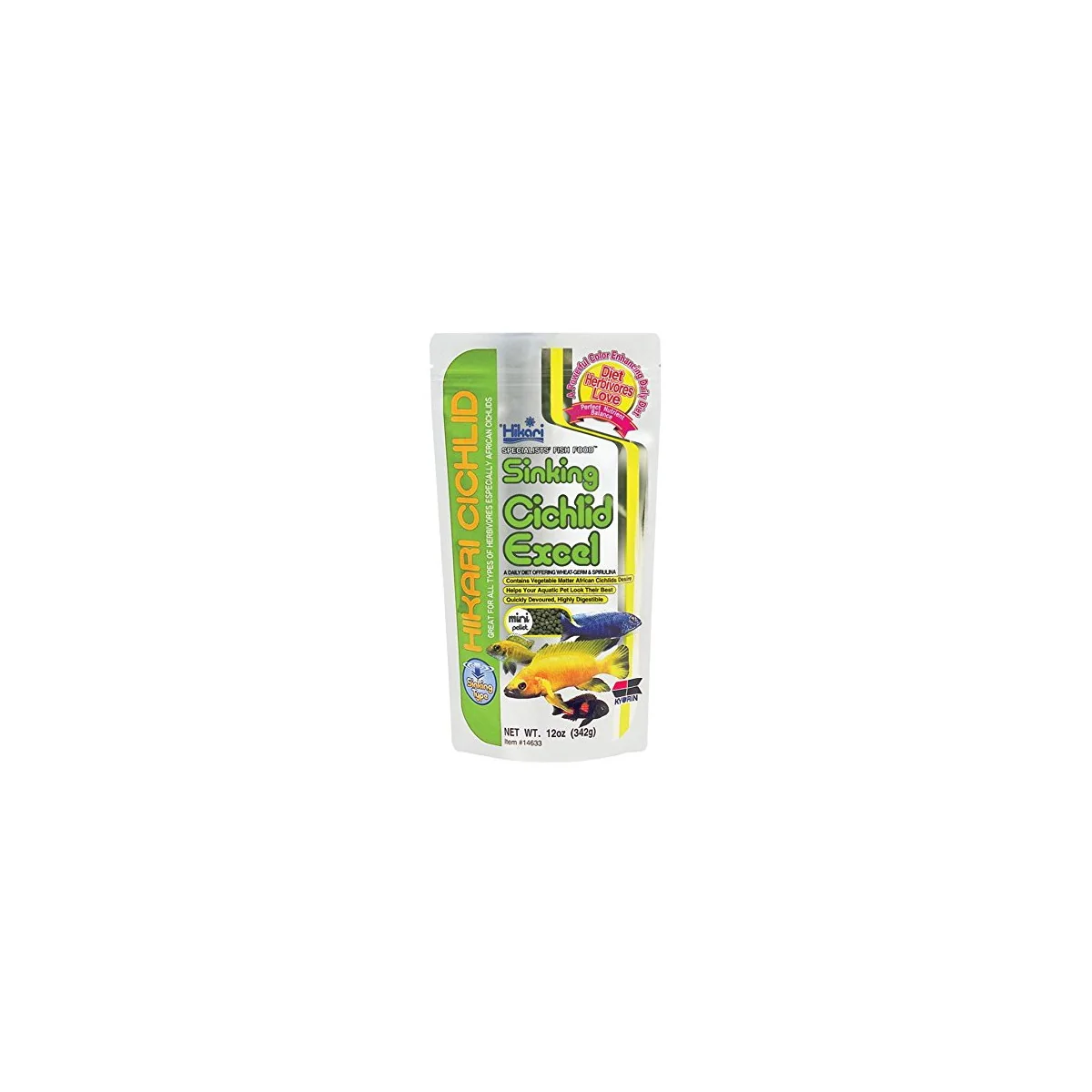 Hikari Cichlid Excel Mini Coulant 342 g - vue 4