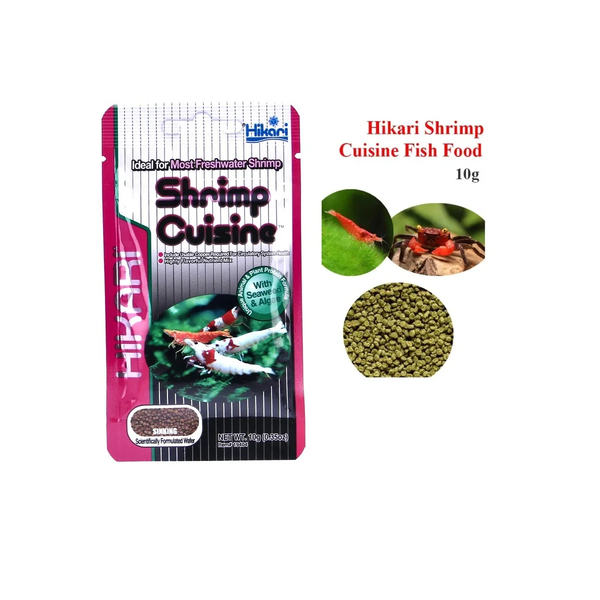 Hikari Shrimp Cuisine 10 g - vue 2