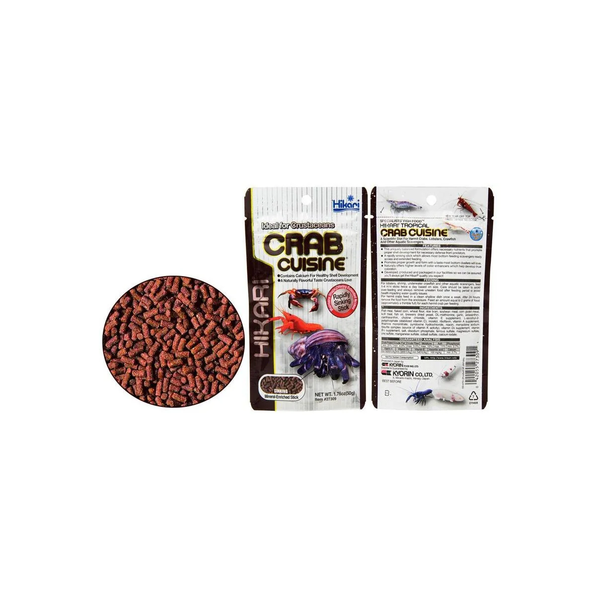 Hikari Crab Cuisine 50 g - vue 2
