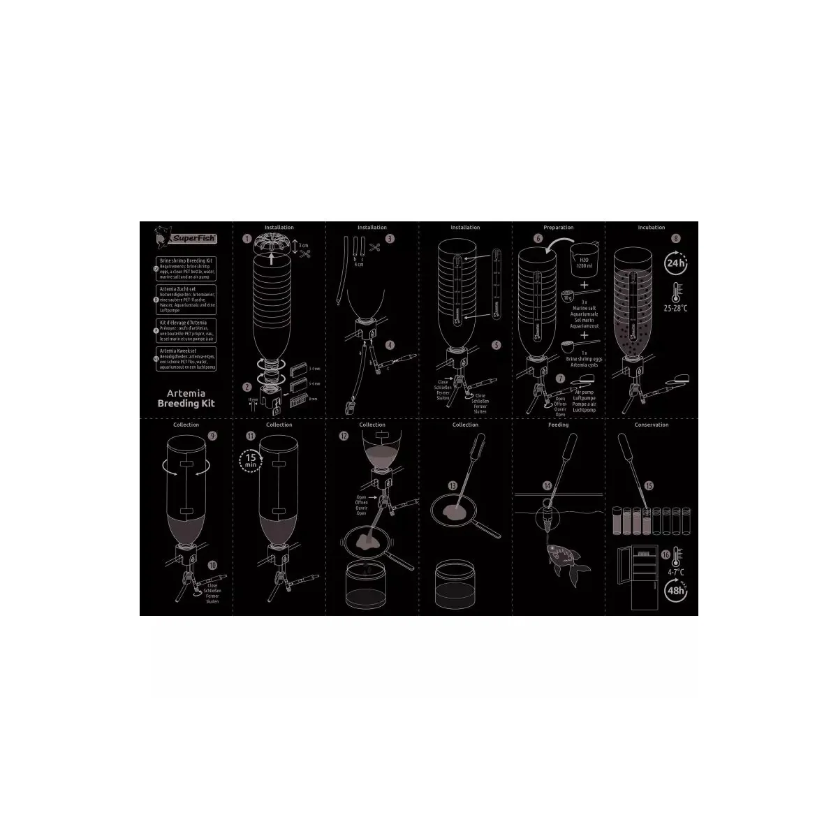 SuperFish Kit Culture Artemia - vue 5