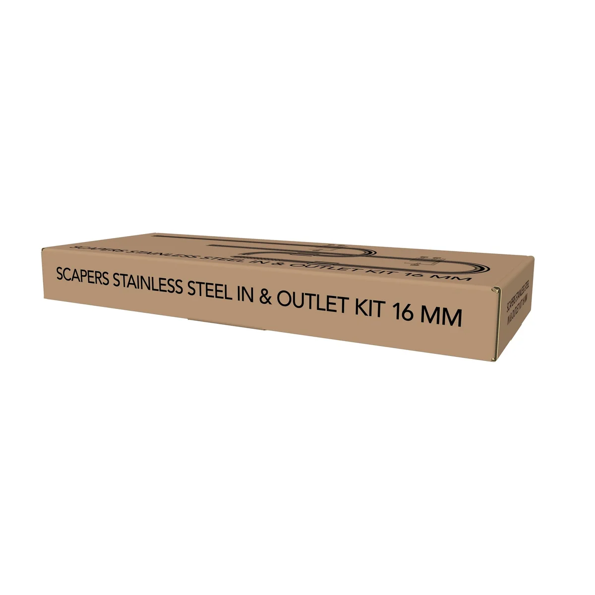 SuperFish Scapers Kit In & Outlet Inox 16 mm - vue 3