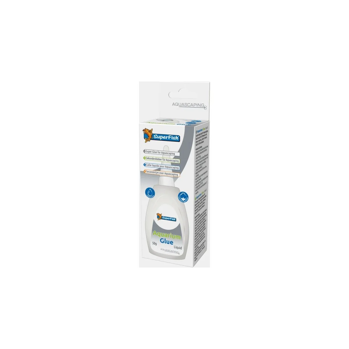 SuperFish Colle Aquarium Blister 2X4 g - vue 2