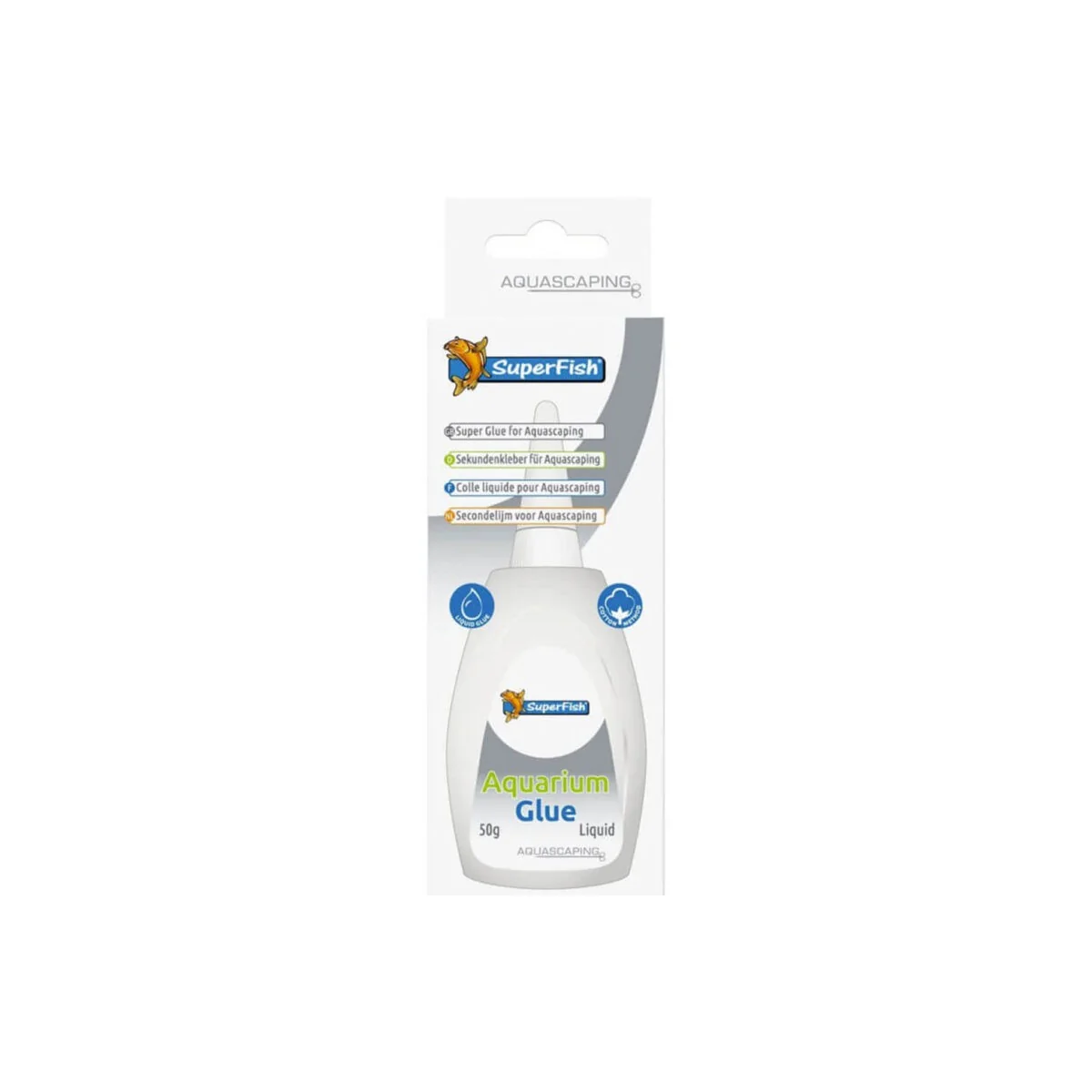 SuperFish Colle Aquarium Blister 2X4 g - vue 5